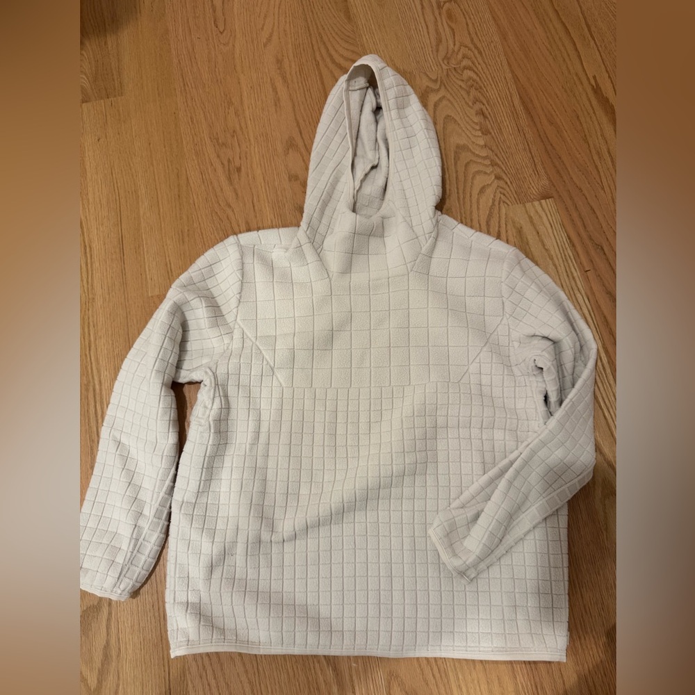 Lululemon Lab Textured-grid Fleece Hoodie